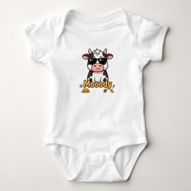 Body Tenue de bébé lunatique (Devant)