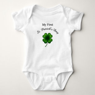 Body Tenue de bébé pour la Saint-Patrick Lucky Shamrock