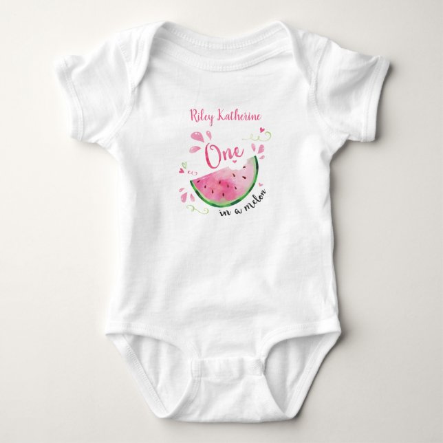 Body Tenue de naissance un melon pour bébé (Devant)