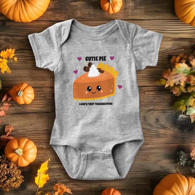 Body Tenue de premier Thanksgiving - Mignon petit bout  (The perfect outfit to hang out with the family on your first thanksgiving!)