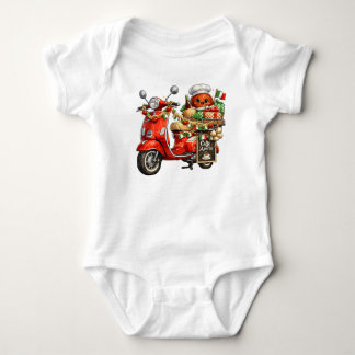 Body Tenue Italien Vespa Petit Boulet de Viande Mignon
