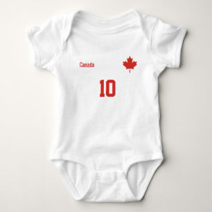 Body Tenue personnalisée Canada avec nom et numéro