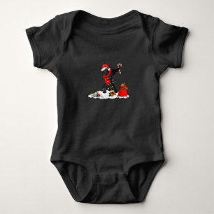 Body Terre-Neuve Dog Dabbing Funny Noël
