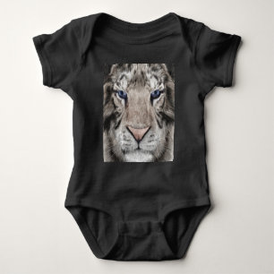 Body Tête de Tigre Blanc Esthétique Faunique