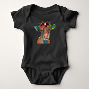 Body Tête de vache Couleur de l'aquarelle  Cadeaux de v