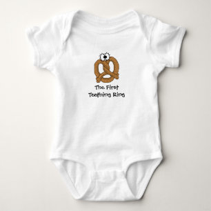 Body Tething Ring Funny Pretzel Baby Shirt
