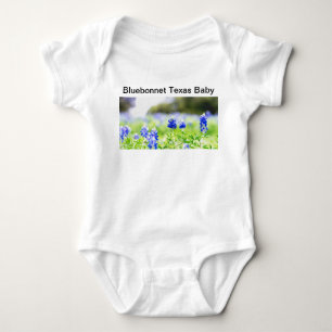 Body Texas Bluebonnet Bodysuit bébé Onsie Nouveau-né