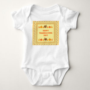 Body Thanksgiving : retro brodée carte design.