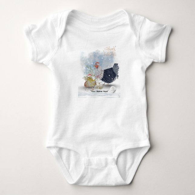 Body Thème de Noël Boganhues Print  (Devant)