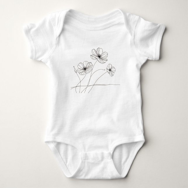 Body This adorable baby bodysuit  (Devant)