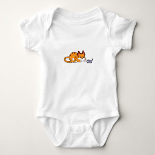 Body Tiger chat avec souris