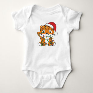 Body Tiger Noël Animaux d'hiver Tigers de vacances