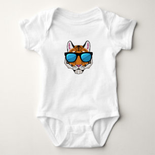 Body Tigre avec lunettes de soleil