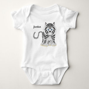 Body Tigre de bébé blanc mignon de l'enfant