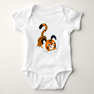 Body Tigre mignon de bande dessinée prêt à jouer