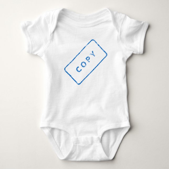 Body Timbre "Copier" Bodysuit bébé (Devant)
