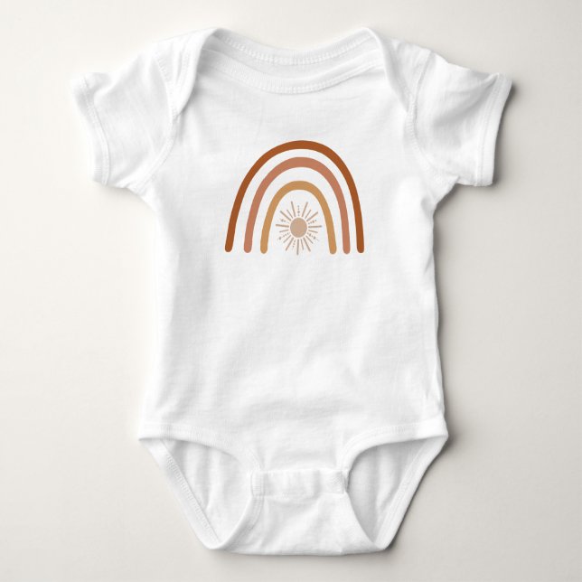 Body TINLEY Mignonne Terracotta Bohémienne et Arc-en-ci (Devant)