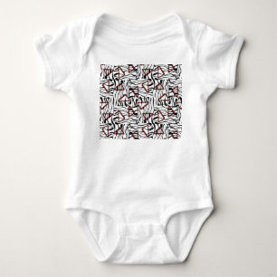Body Tissu géométrique : Design Motif artistique.