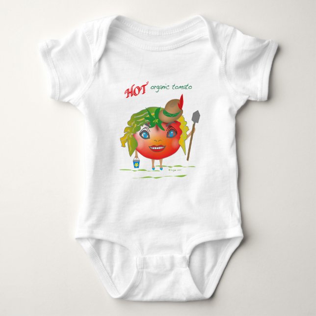 Body Tomate Biologique Chaud (Devant)