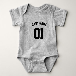 Body TON DESIGN/TEXTE/PHOTO Baby-bodies Football Jersey