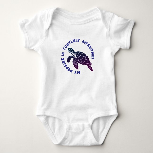 Body Tortue bleue PEPAIRE (Devant)