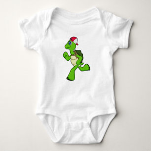 Body Tortue comme coureur avec Casquette