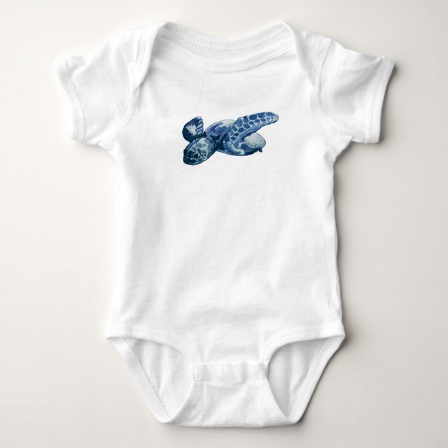 Body Tortue de mer Garder natation Bodysuit bébé (Devant)
