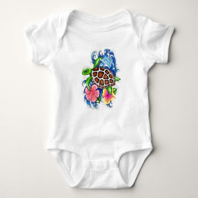 Body Tortues de mer tropicales  (Devant)