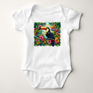 Body Toucan oiseau tropical/jungle