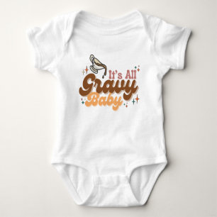 Body "Tout est Gravy Baby" Bodysuit bébé