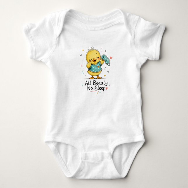 Body Toute Beauté Pas de Sommeil Bébé Canard Mignon Une (Devant)