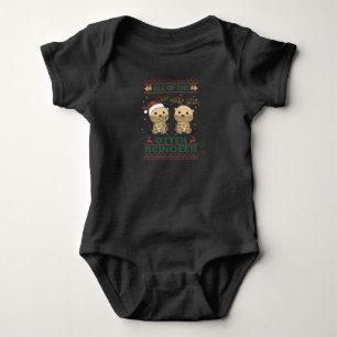 Body Toute la Otter Reindeer Sweet noël Otter