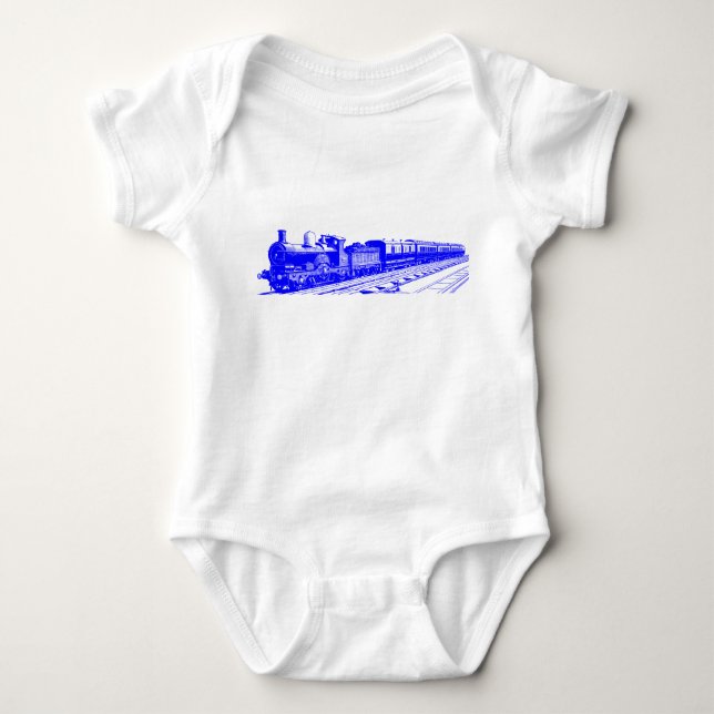 Body Train Vintage - Bleu (Devant)