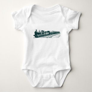 Body Train vintage - Vert foncé