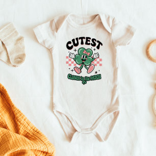 Body Trèfle le plus mignon 1er jour de la Saint-Patri