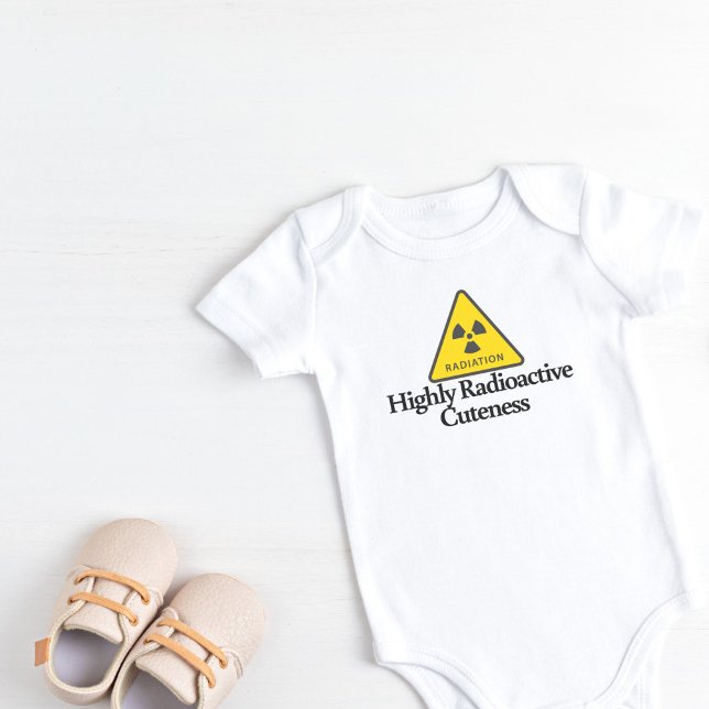 Body Très intensité radioactive (Highly Radioactive Cuteness Baby Bodysuit)