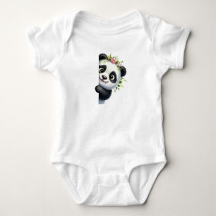 Body Très mignon Petit Panda Caché
