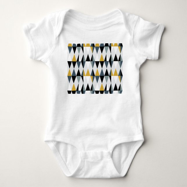 Body Triangles : Motif géométrique Vintage moderne. (Devant)