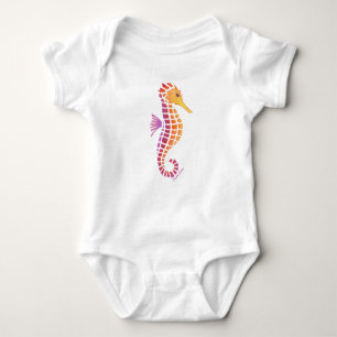 Body Tribal Seahorse