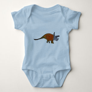 Body Triceratops dinosaure enfants dessin artistique mi
