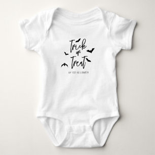 Body Trick or Treat Chauves-souris Typographie Mon 1er