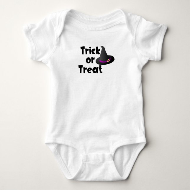 Body Trick ou traitement (avec casquette sorcier) (Devant)