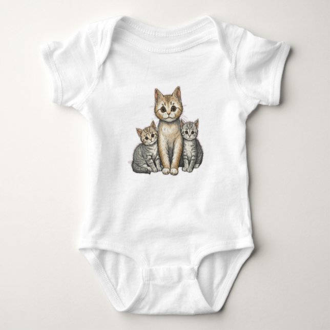 Body Trois Petits Chatons (Devant)