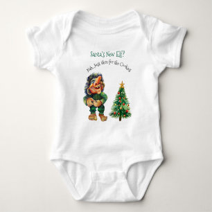 Body Troll Bébé Noël Le nouvel elfe de Père Noël
