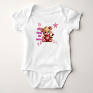 Body Trop mignon à l'ours - Valentine Teddy Baby Design