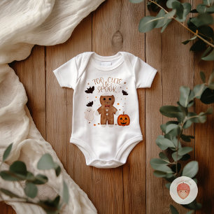 Body Trop mignon pour effrayer bébé Halloween bodysuit