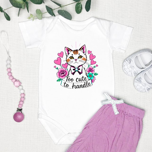 Body "Trop mignon pour être manipulé" Adorable (Créateur téléchargé)