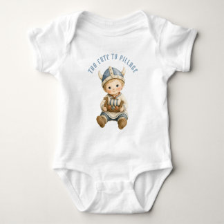 Body Trop mignon pour piller | Bébé Viking