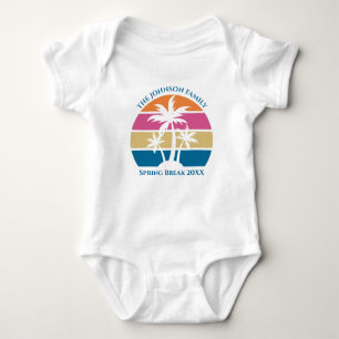 Body Tropical Palm Tree Beach Trip Sunset Cute Custom