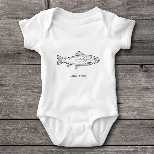 Body truite (Trout baby bodysuit)